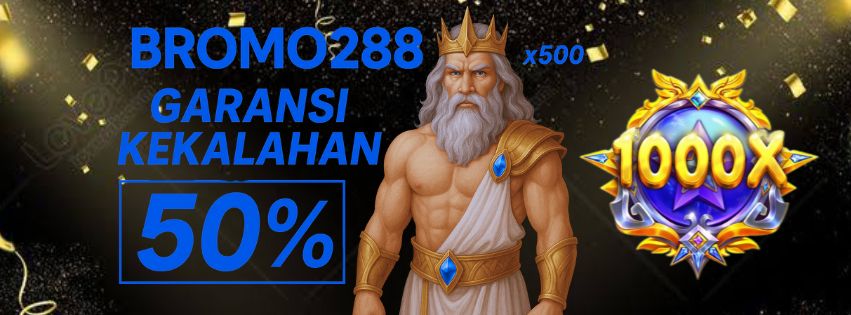 BONUS GARANSI KEKALAHAN 50%